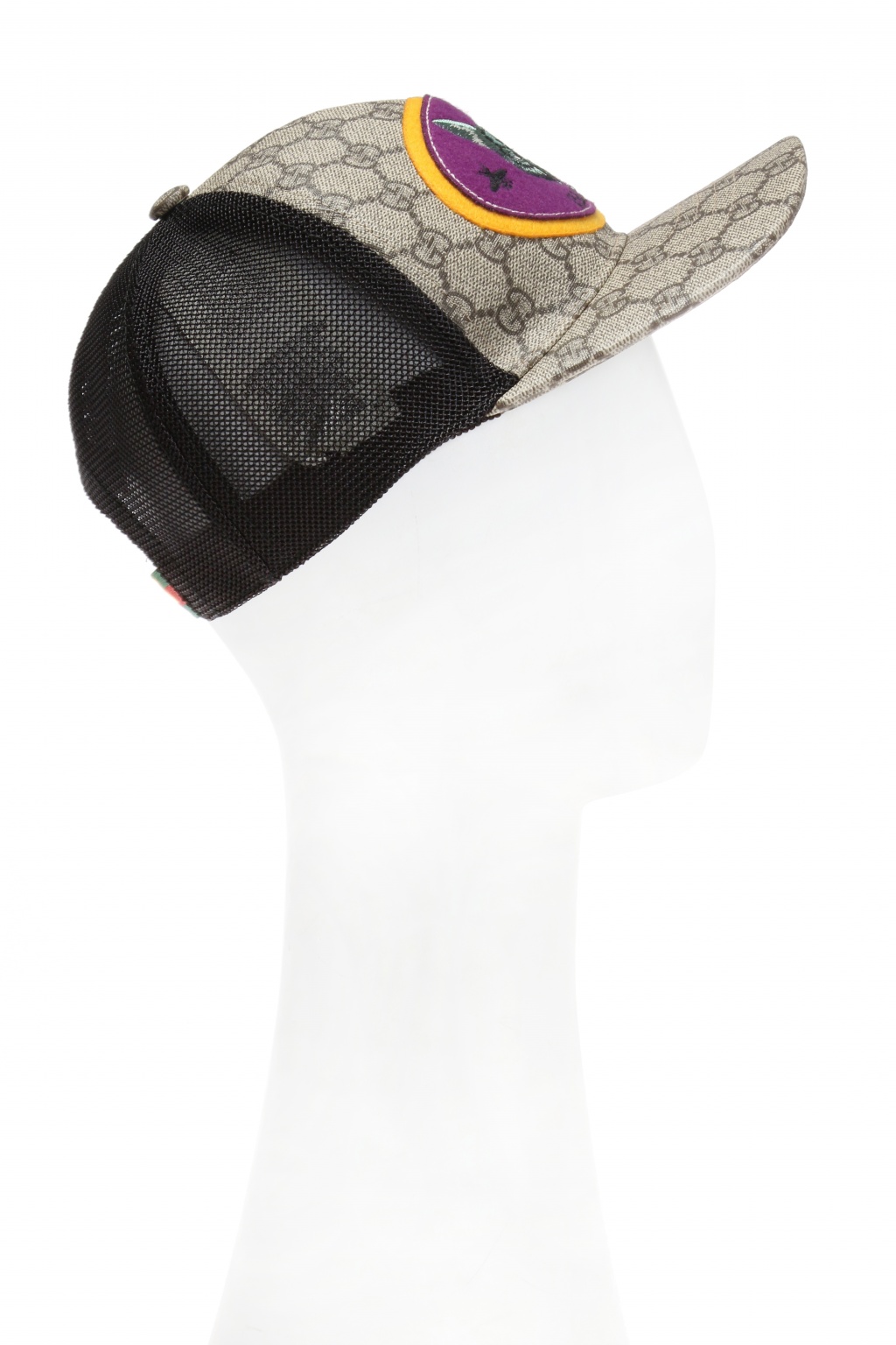 Brown Mesh-trimmed baseball cap Gucci Kids - Vitkac Canada